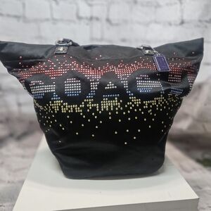 Coach Limited Holiday Edition Poppy Sequin Tote